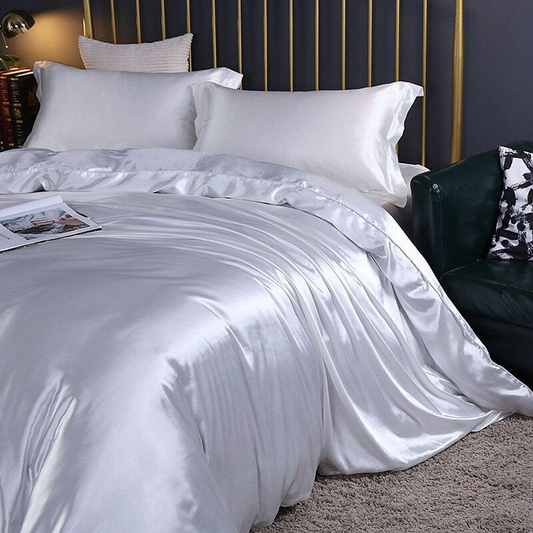 Satinel - Luxury Satin Beddings – Soft and Silky Duvet Cover Set for Elegant Comfort